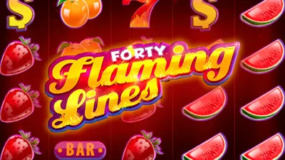 40 flaming lines